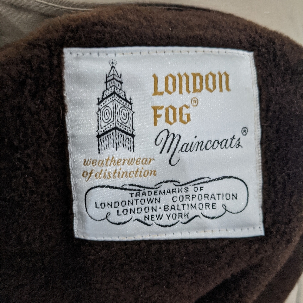 Vintage London Fog Maincoat Weatherwear - Picture 4 of 9
